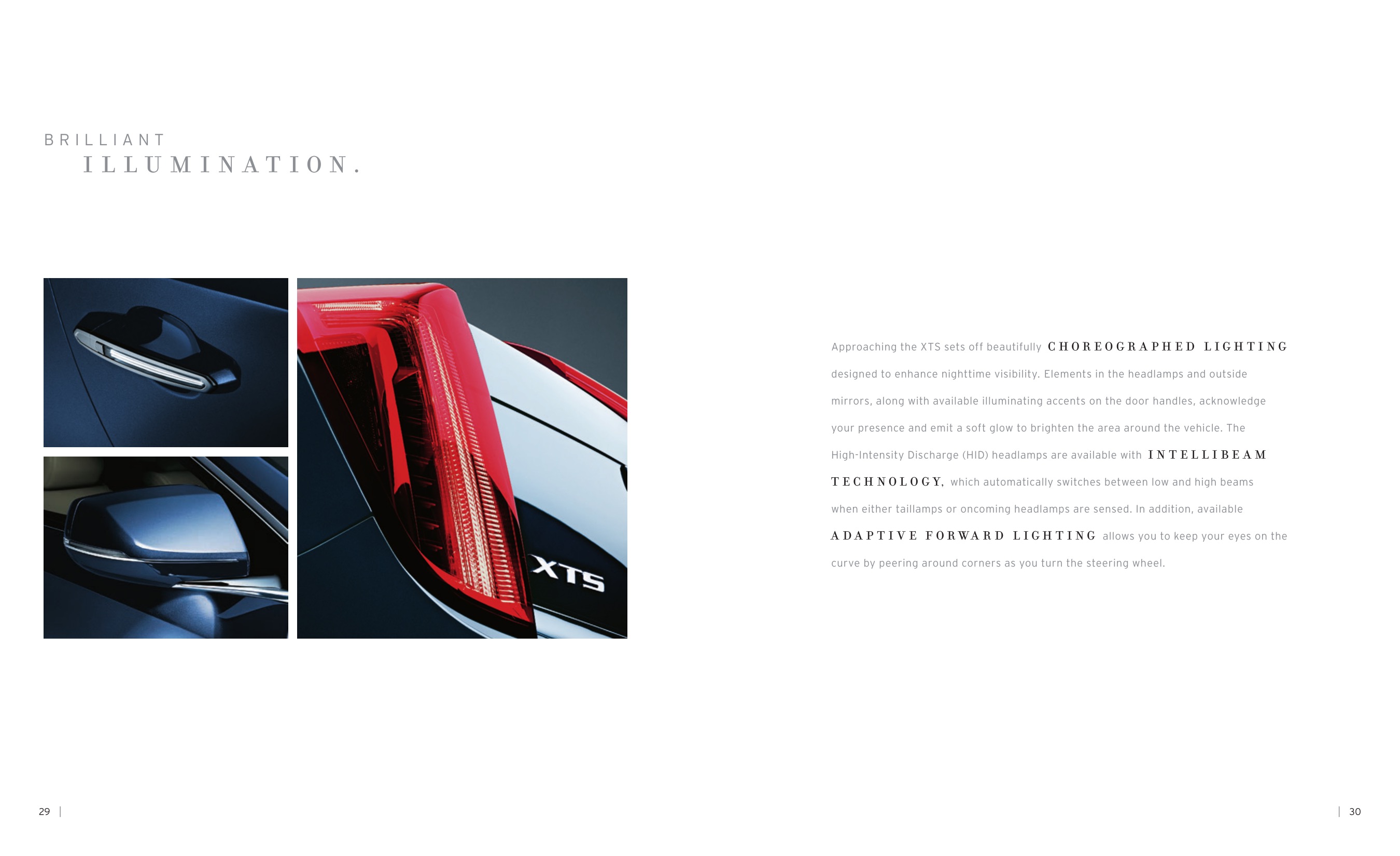 2015 Cadillac XTS Brochure Page 2